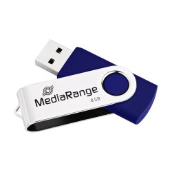 Single USB Blue - Transparent