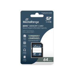 MediaRange SDXC™ Memory Card, Class 10, 64GB