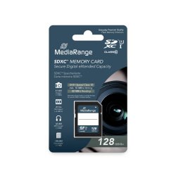 MediaRange SDXC™ Memory Card, UHS-1/Class 10, 128GB