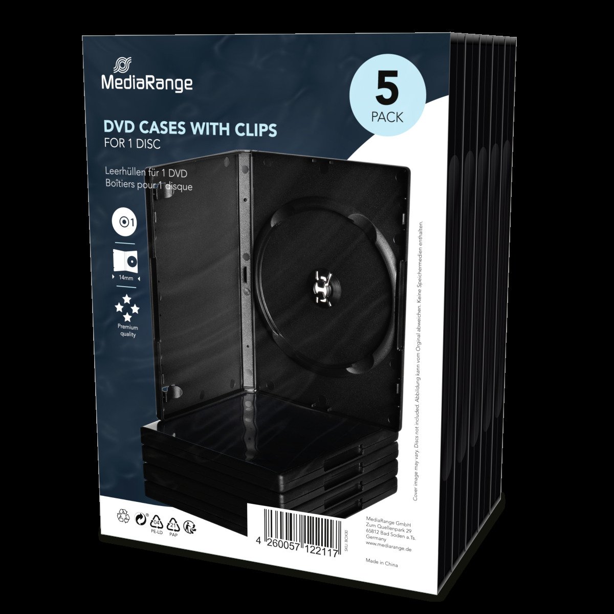 Single DVD Case - Transparent
