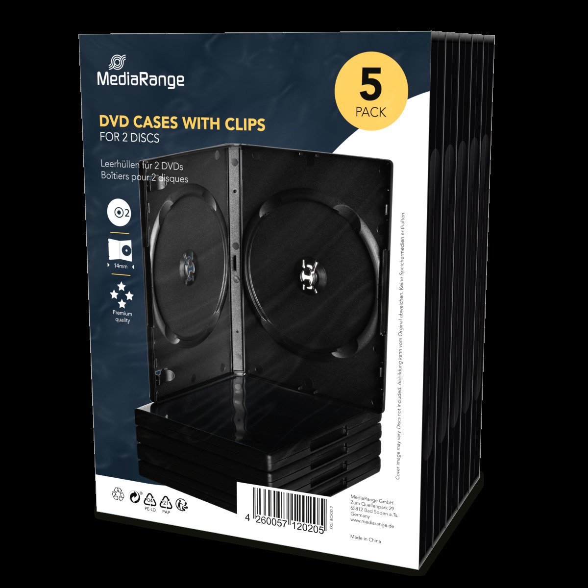 Single DVD Case - Transparent