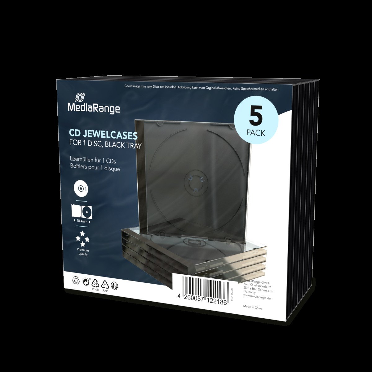 Single DVD Case - Transparent