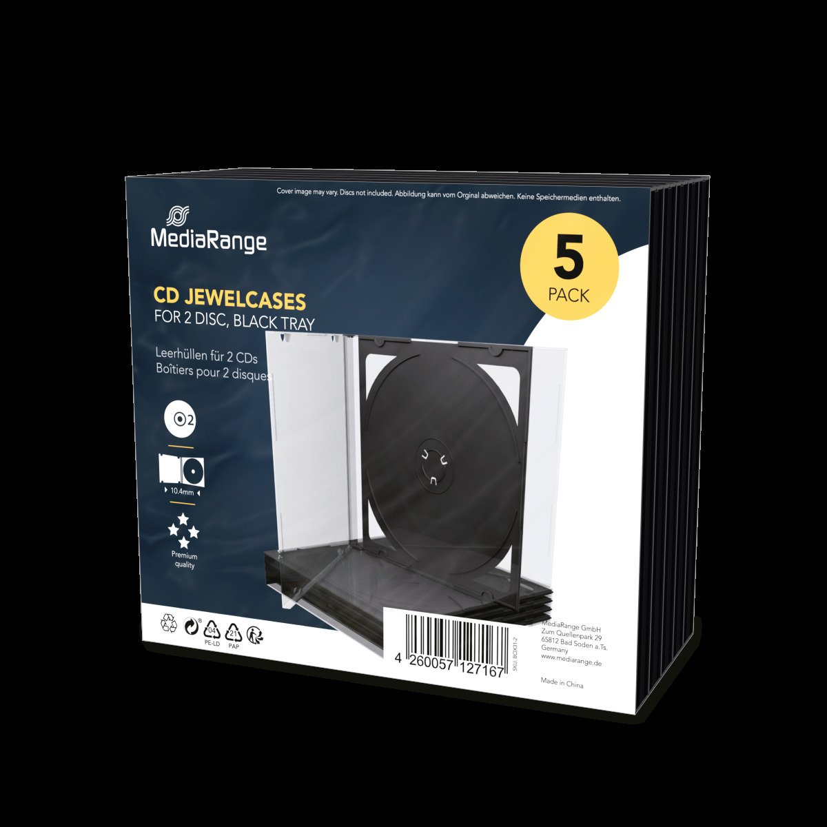 Single DVD Case - Transparent