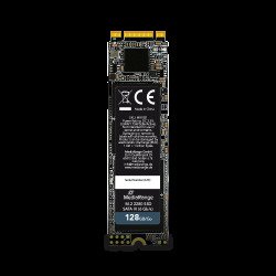 MediaRange Internal M.2 2280 solid state drive, SATA 6 Gb/s, 128GB, black