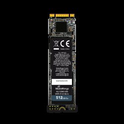 MediaRange Internal M.2 2280 solid state drive, SATA 6 Gb/s, 512GB, black