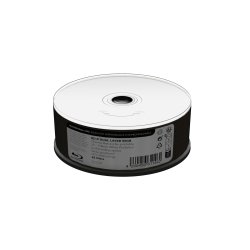Professional Line BD-R Dual Layer 50GB, 6x speed, thermo retransfer fullsurface printable, Proselect white, wide sputtered, Cake 25